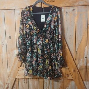 NWT.   FREE PEOPLE XS Dress.   $128 Tag On